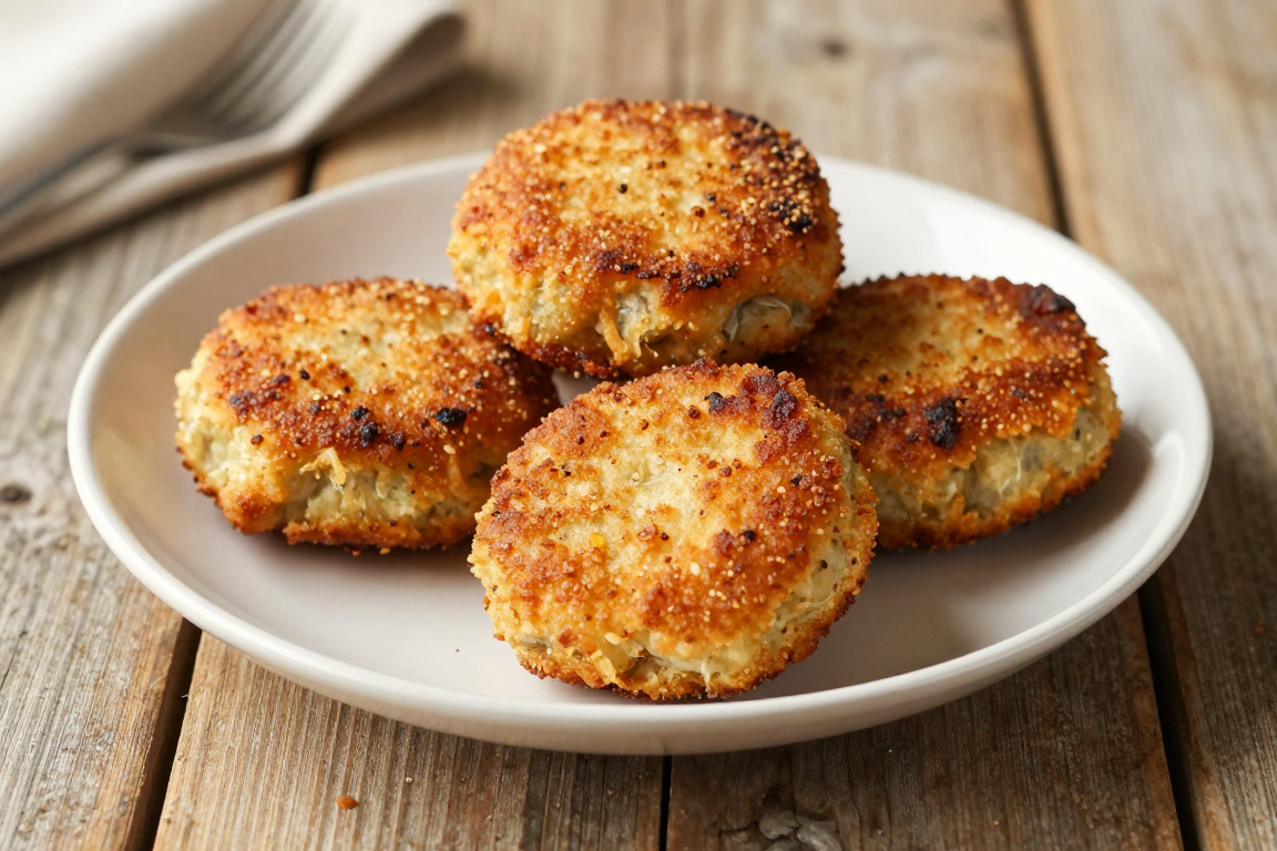 Crispy Golden Tuna Cakes